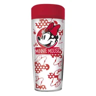Butelki dla niemowląt - Minnie Mouse - Kubek podróżny 533 ml (Biały/Czerwony) - miniaturka - grafika 1