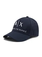 Czapki męskie - Armani Exchange Czapka z daszkiem 954039 CC513 00936 Granatowy - miniaturka - grafika 1