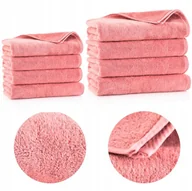 Ręczniki - KOMPLET 8x RĘCZNIKI BAWEŁNIANE 50x100 70x140 HOTELOWE ŁAZIENKOWE KĄPIELOWE - miniaturka - grafika 1