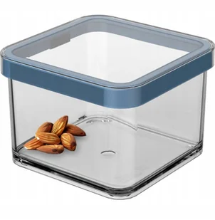 ROTHO Pojemnik 0,5l żywność produkty sypkie szczelny niebieski LOFT - Pojemniki kuchenne - miniaturka - grafika 1