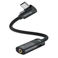 Adaptery i przejściówki - Mcdodo Przejściówka Adapter Usb C Mini Jack Z Dac Ca-1880 - miniaturka - grafika 1