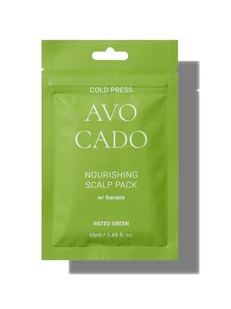 Rated Green kuracja odżywcza Awokado i Banan 50ml - Maski do włosów - miniaturka - grafika 1