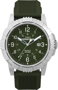 Zegarek Zegarek Timex TW4B32100 Expedition Ridge 45mm Silicone Strap - Zegarki męskie - miniaturka - grafika 1