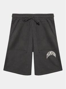 Champion Szorty sportowe 306361 Czarny Regular Fit - Spodenki damskie - miniaturka - grafika 1