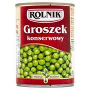 Warzywa w marynacie - Rolnik Groszek konserwowy 400 ml - miniaturka - grafika 1