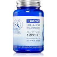 Kremy do twarzy - Kolagen Farm Stay Ampoule i Kwas Hialuronowy 250ml - miniaturka - grafika 1