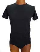 Koszulki męskie - Fila Męski T-shirt Fu5002 męski niebieski niebieski L FU5002 - miniaturka - grafika 1