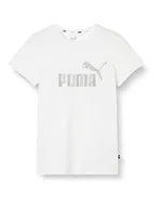 Koszulki i topy damskie - PUMA Ess+ Metallic Logo Tee Koszulka Damska - miniaturka - grafika 1