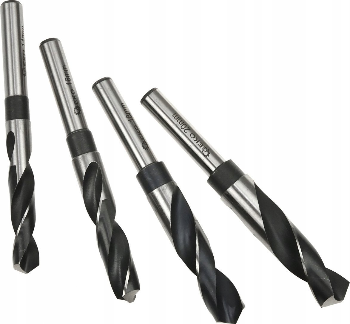 Geko Wiertło Kpl. wierteł do metalu HSS4241 14-20mm 4szt. 20