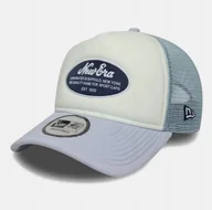 Czapki i chusty sportowe męskie - Czapka z daszkiem New Era Oval Foam Patch 9FORTY r.uniwersalny niebieski - miniaturka - grafika 1