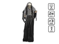 Halloween - Dekoracja stojąca Ponury Żniwiarz - 180 cm - 1 szt. - miniaturka - grafika 1