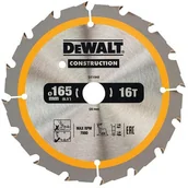 Tarcze do pił - Dewalt DeWALT dt1948 piła tarczowa liść akumulator 165/20 mm 16 WZ, 6 sztuki DT1948-QZ - miniaturka - grafika 1