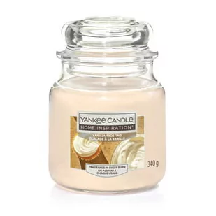 Yankee Candle Vanilla Frosting Świeca Zapachowa 340 g - Świece - miniaturka - grafika 1