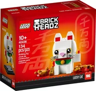 Klocki - LEGO BrickHeadz Japoński kot szczęścia 40436 - miniaturka - grafika 1