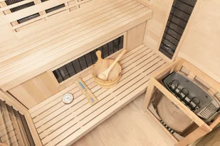 Sauna combi narożna SW3C Natural - Sauny - miniaturka - grafika 4