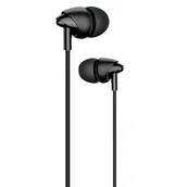 Słuchawki - USAMS EP-39 Czarny - miniaturka - grafika 1
