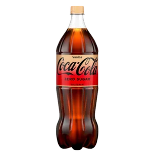 Napój Coca Cola Vanilla Zero 1,5 L - Soki i napoje niegazowane - miniaturka - grafika 1