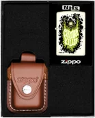 Trafika - Zestaw Zippo Zapalniczka Santa Cruz Design 3 Prezentowy No4 - miniaturka - grafika 1