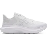 Buty sportowe damskie - Damskie buty do biegania Under Armou UA W Charged Rogue 5 - białe - miniaturka - grafika 1