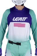 Odzież motocyklowa - Bluza cross Leatt Moto 4.5 Lite V26 FioletowyXL - miniaturka - grafika 1