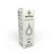 Suplementy naturalne - Sativa Poland, Olejek CBD, 5% 500mg CBD, 10ml - miniaturka - grafika 1