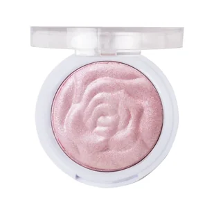 J.Cat You Glow Girl Baked Highlighter Wypiekany rozświetlacz do twarzy i ciała, 106 Bella Rose - Rozświetlacze do twarzy i ciała - miniaturka - grafika 1