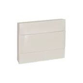 Rozdzielnie elektryczne - Legrand Rozdzielnica naścienna 1 x 12 modułów drzwi białe 135421 - miniaturka - grafika 1