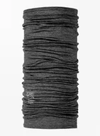 Czapki i chusty sportowe męskie - Termoaktywna chusta Buff Lightweight Merino Wool - solid grey - miniaturka - grafika 1