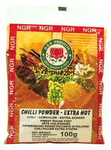 NGR Chili mielone, ekstra ostre 100g - NGR 174-uniw - Buliony i przyprawy w kostkach - miniaturka - grafika 1