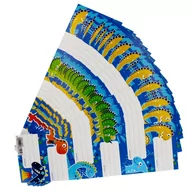 Szkolne artykuły papiernicze - Naklejki Na Zeszyt Dino Starpak 494387 - miniaturka - grafika 1