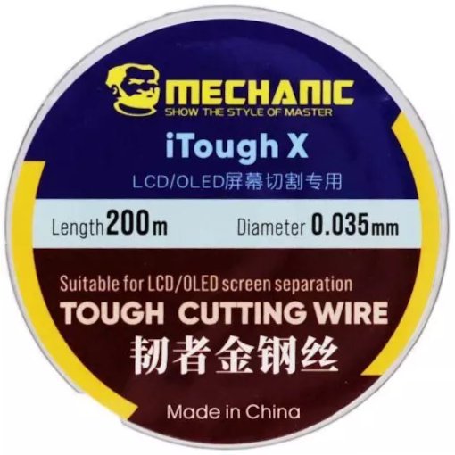 Mechanic iTough X DRUT DO REFABRYKACJI LCD 0,035 mm