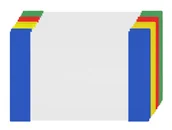 Szkolne artykuły papiernicze - Okładka A5 na zeszyt przezroczysta zestaw 10szt - 10szt - miniaturka - grafika 1