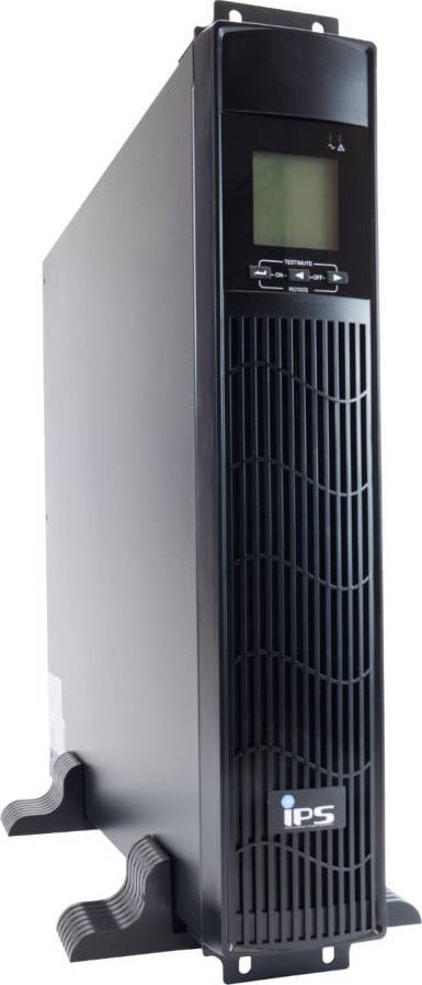 IPS-UPS RTS-ON-3k0-2U-LCD-BC96 - Zasilacz UPS Online, 3000VA/2700W, RACK 19, Zewnętrzna Kaseta Bateryjna