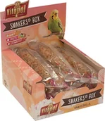 Karma dla ptaków - Vitapol SMAKERS BOX MIODOWY DLA PAPUGI FALISTEJ 12szt/box - miniaturka - grafika 1