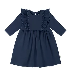 Sukienka ze skrzydełkami granatowa - 62 - Sukienki - miniaturka - grafika 1