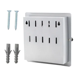 Rottner Key Collect 10 skrzynka na klucze, szara - Szafki na klucze - miniaturka - grafika 5