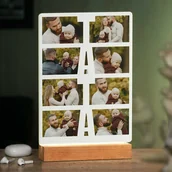 Ramki na zdjęcia - Lampka ramka XL z wydrukiem na szkle akrylowym i podświetleniem LED - miniaturka - grafika 1