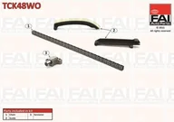 Mechanizmy rozrządu - Zestaw łańcucha rozrządu FAI Autoparts TCK48WO - miniaturka - grafika 1