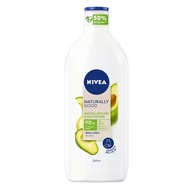 Balsamy i kremy do ciała - Nivea Naturally Good Avocado mleczko do ciała 350 ml dla kobiet - miniaturka - grafika 1