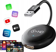 Pozostałe akcesoria do telefonów - Bezprzewodowy CarPlay HDMI konwerter do auta, filmów i gier na ekranie - miniaturka - grafika 1