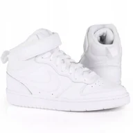 Buty sportowe damskie - Buty damskie, sportowe Nike Court Borough MID 2 White - miniaturka - grafika 1