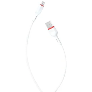 XO kabel NB-P171 USB - Lightning 1,0 m 2,4A biały - Kable USB - miniaturka - grafika 1