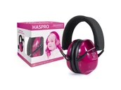 Zabezpieczenia dla dzieci - Haspro Kids Earmuffs Pink nauszniki dla dzieci - miniaturka - grafika 1