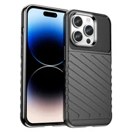 Etui i futerały do telefonów - Thunder Case etui iPhone 14 Pro Max pancerny pokrowiec czarny - miniaturka - grafika 1