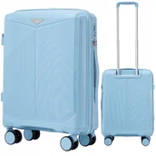 Walizki - WINGS Walizka MAŁA kabinowa do SAMOLOTU ryanair 55x40x20 cm PODRĘCZNA - miniaturka - grafika 1