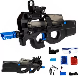 Karabin Automatyczny Czarny Na Kulki Żelowe Rs-516 - Zabawki militarne - miniaturka - grafika 1