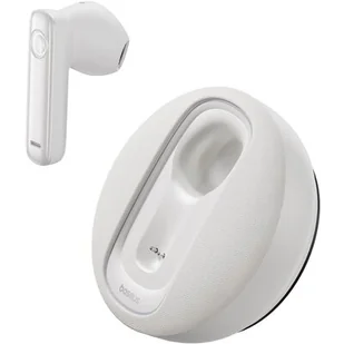 BASEUS CM10 Biały - Słuchawki bluetooth - miniaturka - grafika 1