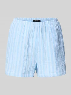 Szorty o kroju regular fit z czystej bawełny model ‘NANNA’ - Spodenki damskie - miniaturka - grafika 1