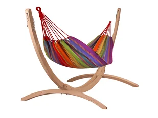 Kolekcja tęczowa hamaków KOALA Zestaw hamakowy Wiosenny podmuch Colorful 5907564666879 - Hamaki - miniaturka - grafika 1