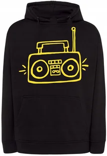 Bluza fajny nadruk żółte RADIO r.S - Bluzy męskie - miniaturka - grafika 1